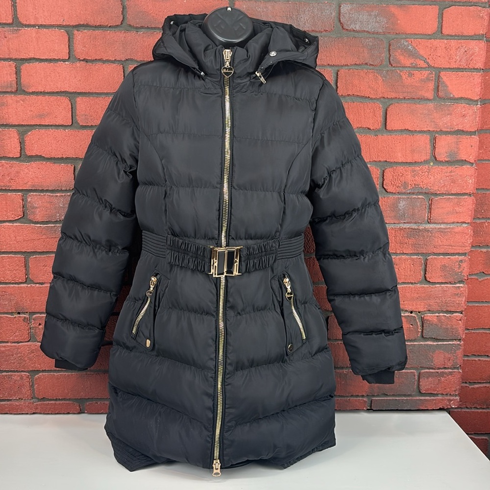 Red‎ Marine Jacket Paris Size 14 Black Puffer